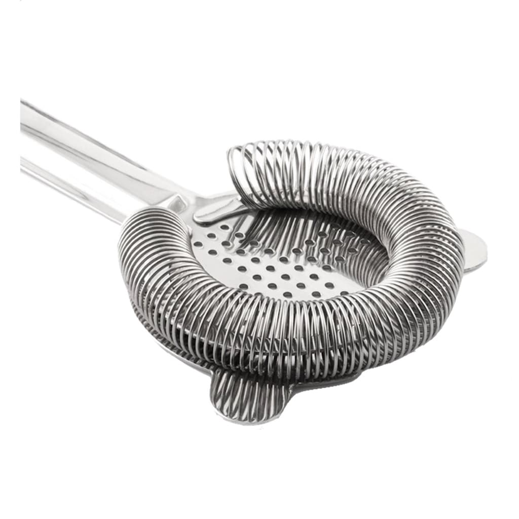 Coador de Coquetéis Strainer em Inox Pro Dupla Filtragem