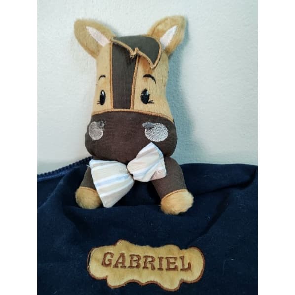 Naninha cavalinho/cavalinho/naninha bebê/porta chupeta/criança/bebê/dormir/bichinho de dormir.