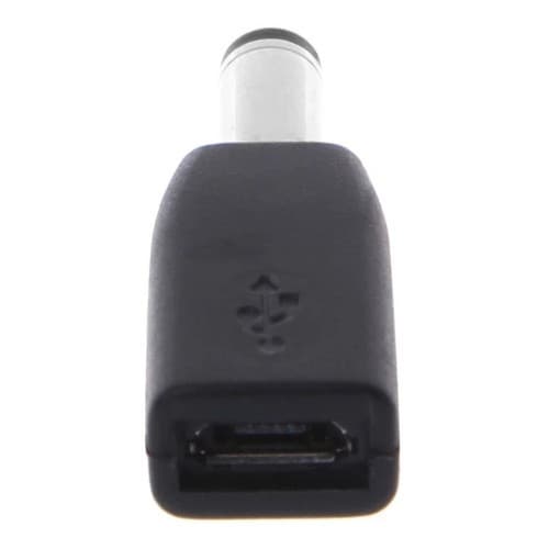 Adaptador Micro Usb Femea Para P4 2.1mm Macho