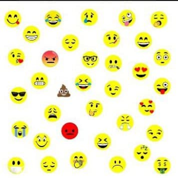 12 Imãs De Emoji Para Planner Mural de Fotos Quadro Magnético Imãs De Geladeira