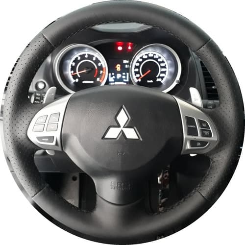 Capa De Volante Costurada L200 Triton 12/18 Em Sintetico 2.0
