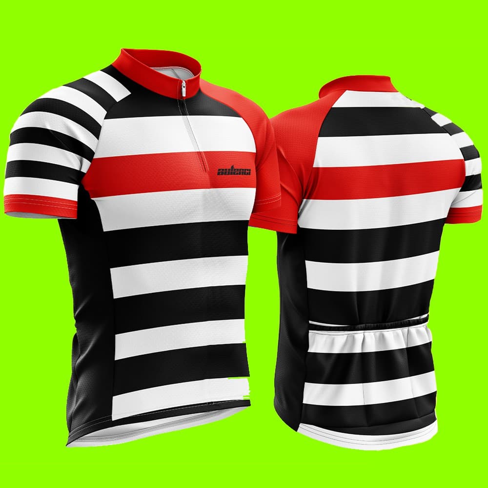 Camisa Ciclismo Ziper Inteligente Camiseta Ciclismo Uv+50 - AUTENCI LISTRAS