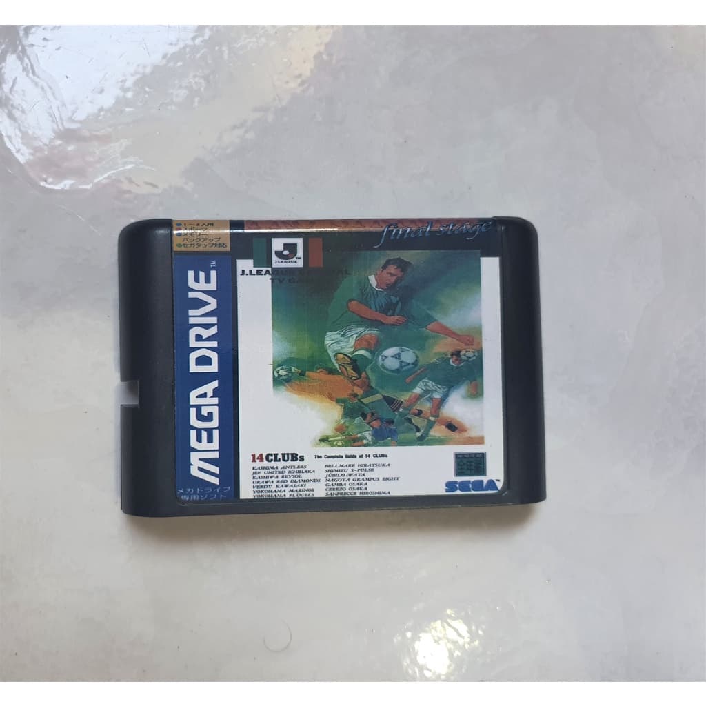 Pro Striker Final Stage (futebol) - 4 Players - Mega Drive