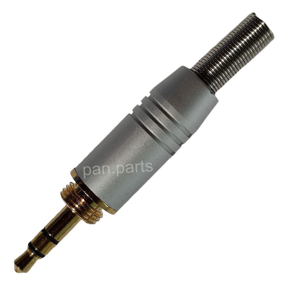 Plug P2 Stereo Com Rosca Compatível com Sony Technics Pioneer Akg Sennheiser Bose Beyerdynamic