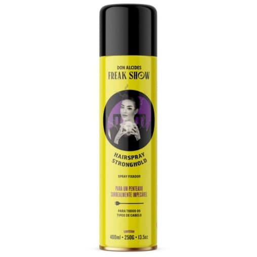 HairSpray Fixador Para Cabelo Efeito Matte Freak Show Don Alcides - 400ml