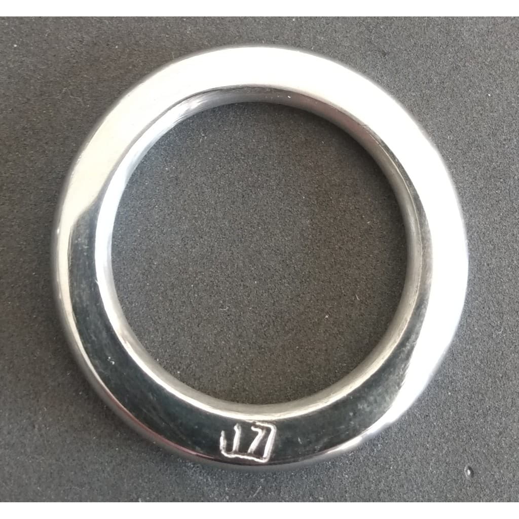 Argola Chata Nº 17 em Aço Inox