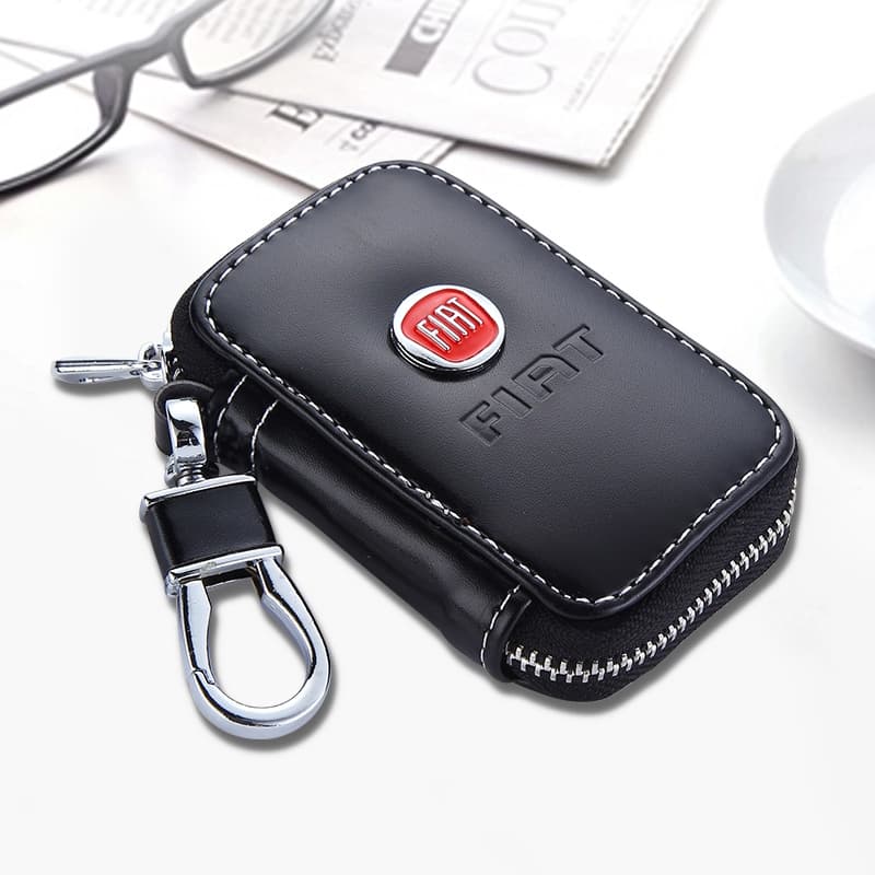 Capa De Couro Carro Criativo Bolsa Protetora Acessório Para Fiat