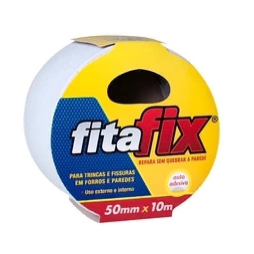 Fita Fix Adesiva Tapa Trinca Fissura Bricolagem 5cm X 10 Mts Selfdecor