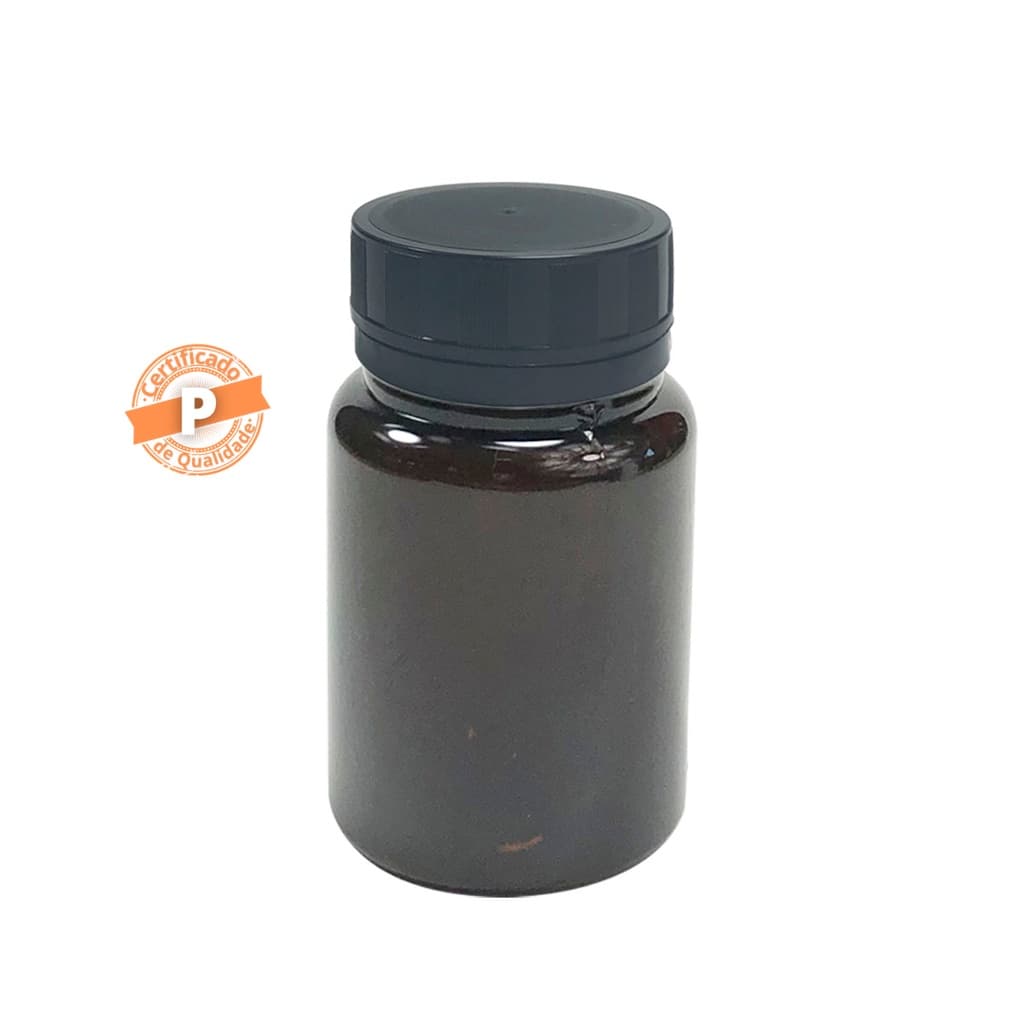Pote Para Cápsulas Pet 75ml C/ Tampa (20 Unidades)