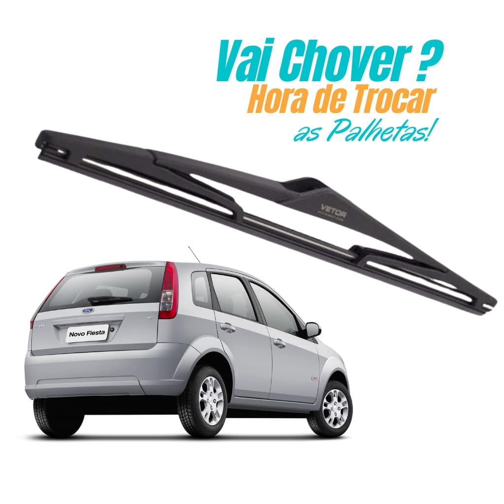 Palheta Limpador Traseiro Fiesta 2003 2004 2005 2006 2007 2008 2009 2010 2011 2012 2013 2014