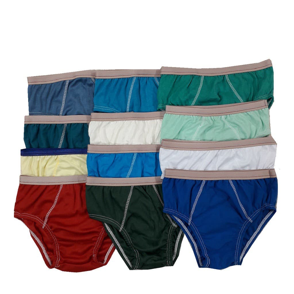 Kit 12 Cueca Infantil Menino 1  6 anos Cuecas Slip Desflade