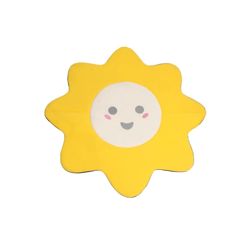 Tapete Infantil de Atividades Dupla face Portátil  Sol Amarelo Fom Baby