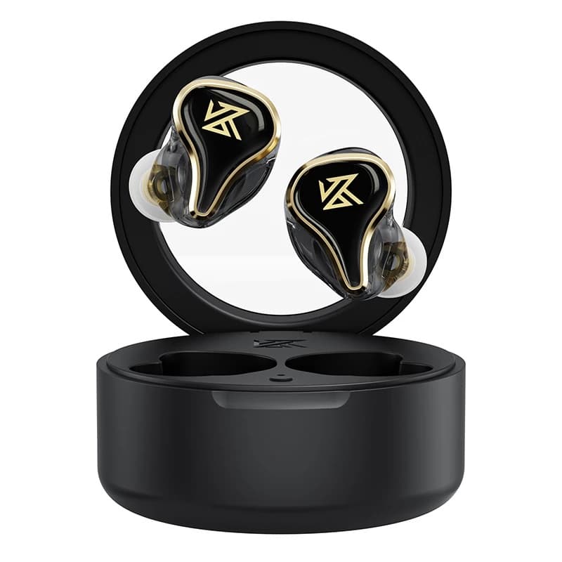 KZ SK10 Pro Fones De Ouvido TWS Bluetooth 5.2 Híbrido Sem Fio QCC3040 APTX Alta Fidelidade Jogo Com Cancelamento Ruído E