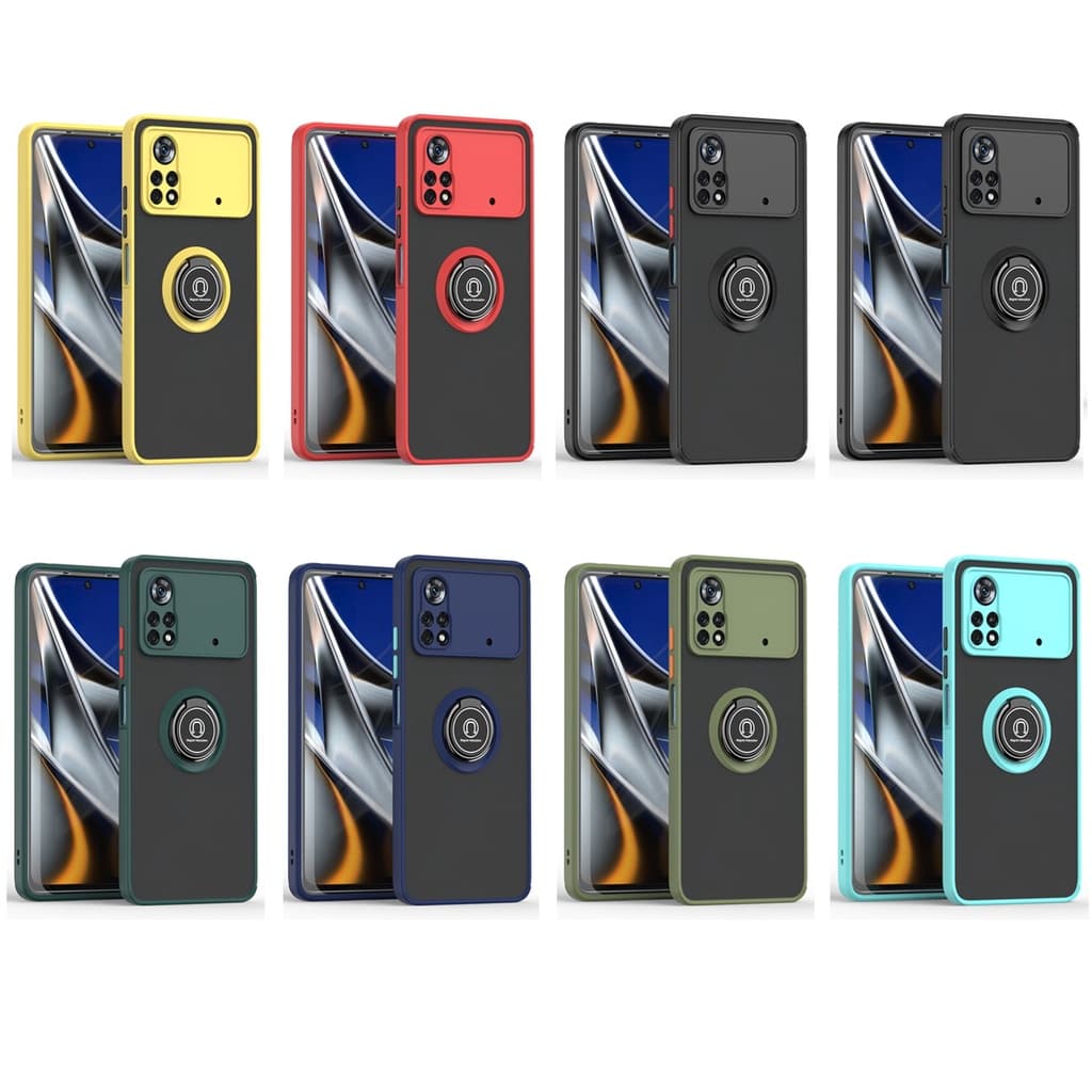 Capa Anel Suporte Anti Impacto P/ o POCO X4 Pro 5G