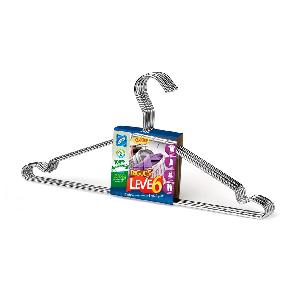 Cabides Com Cava 6 Unidades - Arthi