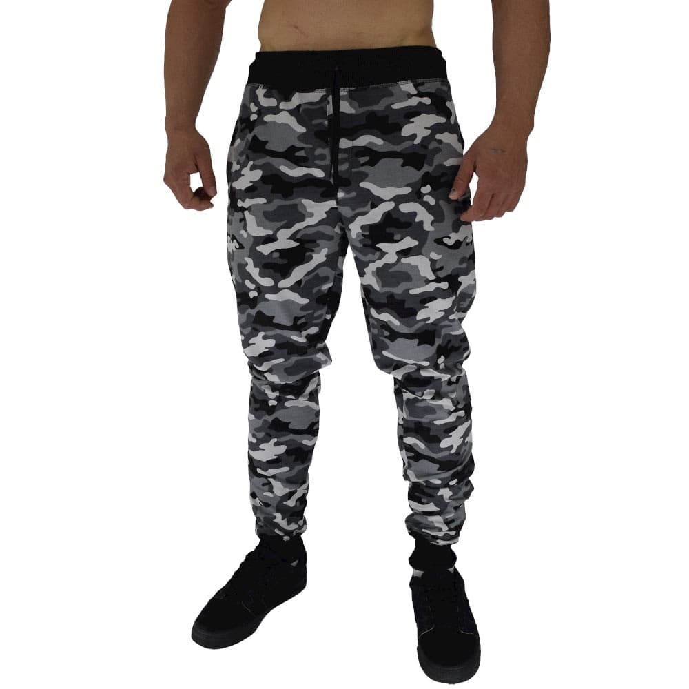 Calça Masculina Moletom MXD Conceito Camuflados e Cores Básicas Imperdíveis