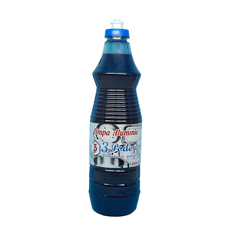 Detergente Limpa Alumínio 3 Poderes 500ML