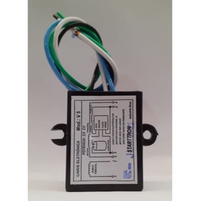 Chave de partida eletrônica V5 para motor 3cv Monofásico