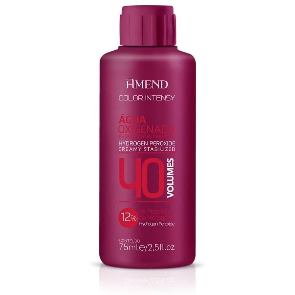 Água Oxigenada 40 Vol Amend 75ml