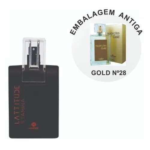 Perfume Lattitude Stamina Hinode 100 ml (Antigo nº 28) Fam. Olf. Ferrari Black