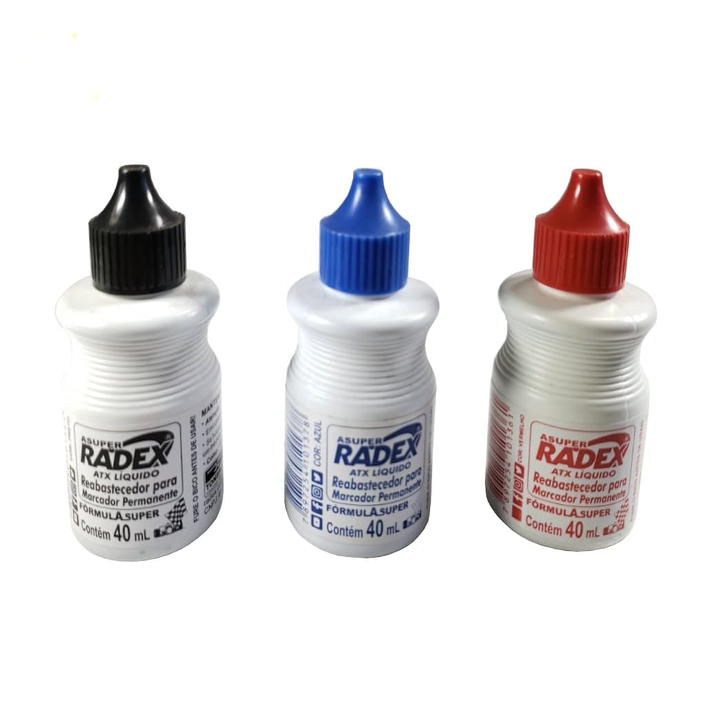 Reabastecedor para Marcador Permanente - Radex