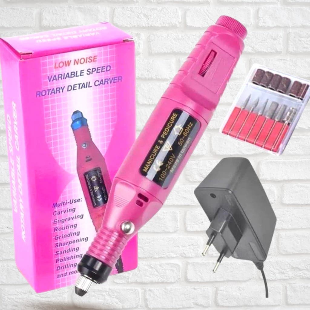 Lixadeira  de unha elétrica profissional - Motor Bivolt