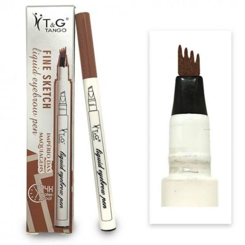 Caneta Para Sobrancelhas Tattoo Fio a Fio Henna Microblading A PROVA DE ÁGUA Sobrancelha Cores / Maquiagem Tango