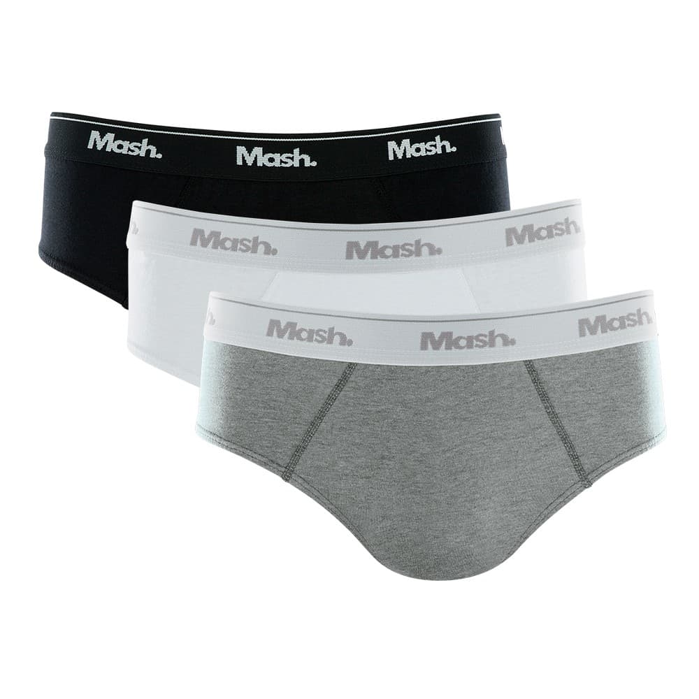 Cueca Slip Mash em Algodão ref. 010.04