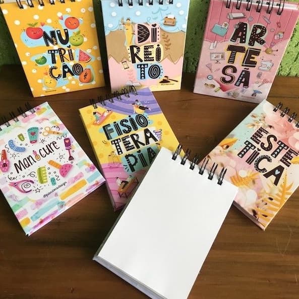 Kit 20 Bloquinhos personalizados/festas e eventos