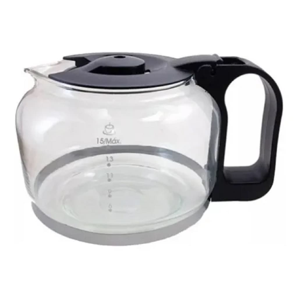Jarra Compatível Resistente Para Cafeteira Filtro Preferita 750ml Cfpf Arno Preto - anuncio referente a jarra apenas
