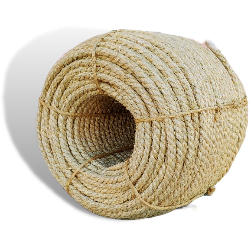 Corda de Sisal 10mm VENDA NO METRO Natural Decoração Artesanato