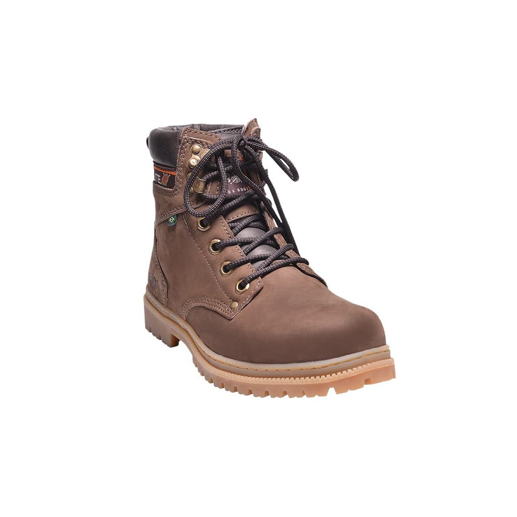 Bota Coturno ADV Pedra Azimute Couro Bovino e Palmilha Gel