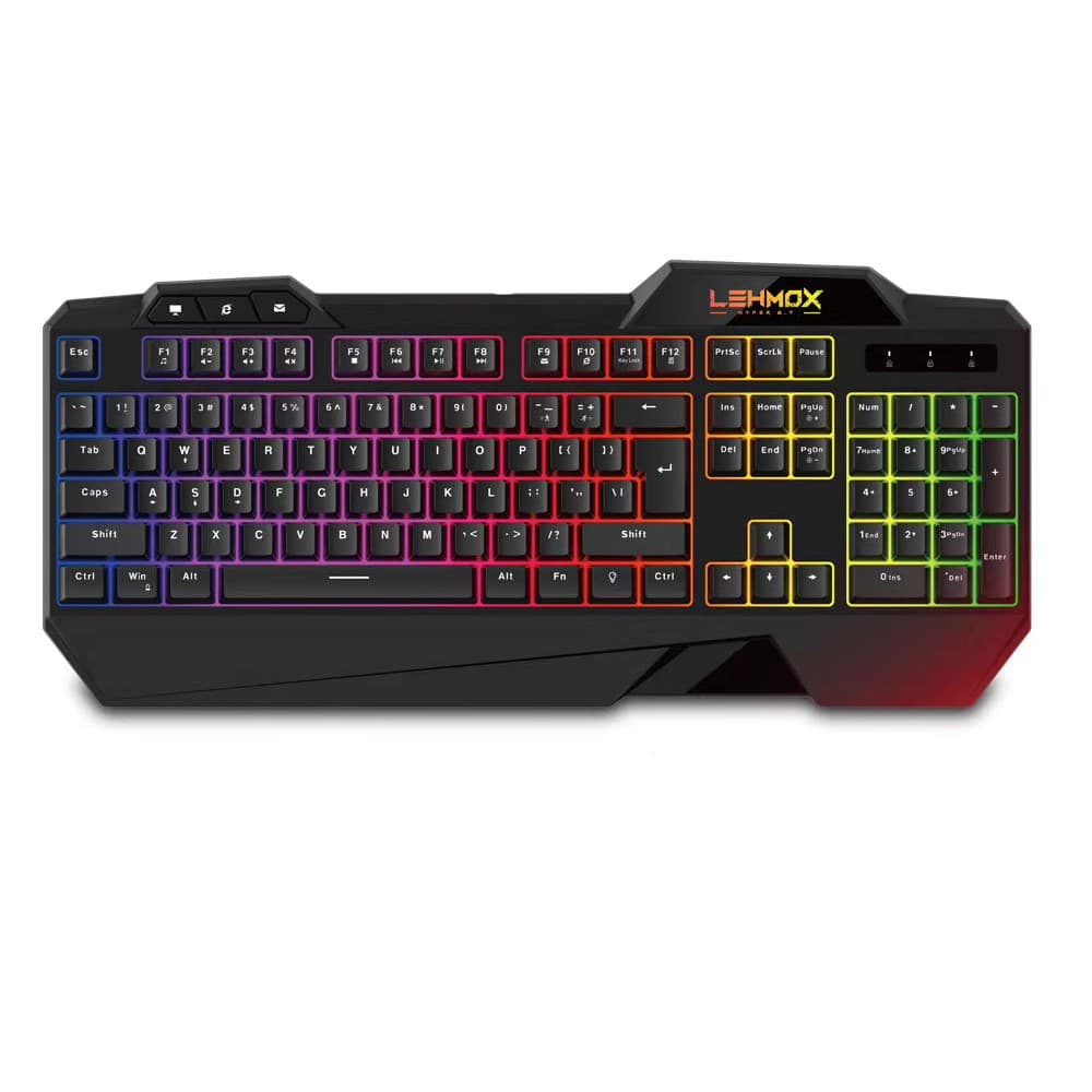Teclado Gamer Led Semi-mecânico Retroiluminado T3