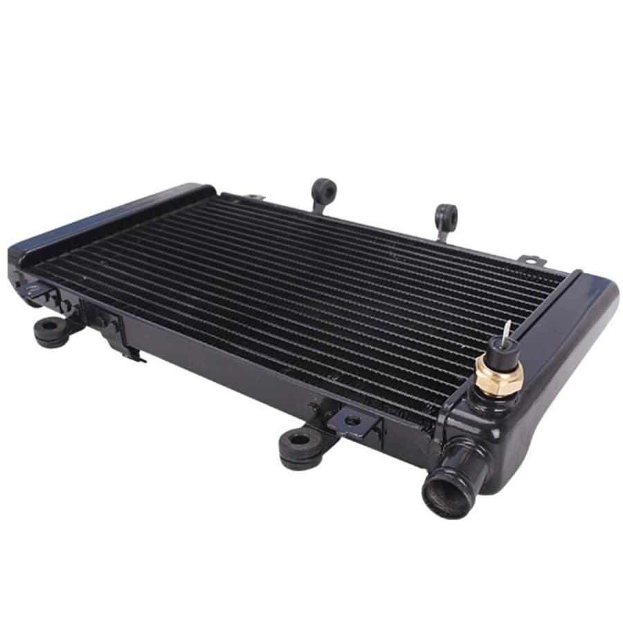 Refrigerador Do Radiador Tanque De Água Da Motocicleta CNC Com Sensor 1 Conjunto Peças Refrigeração Moto Para Honda CBR4