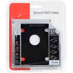 Adaptador Caddy 12.7mm e 9.5mm HD SSD Sata Notebook Drive DVD Pronta Entrega