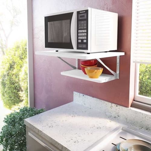 Prateleira Organizadora Forno Eletrico Cozinha Branco