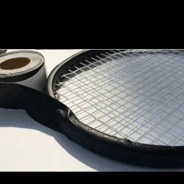 Protetor de Raquete de tênis e beach tennis na cor preta