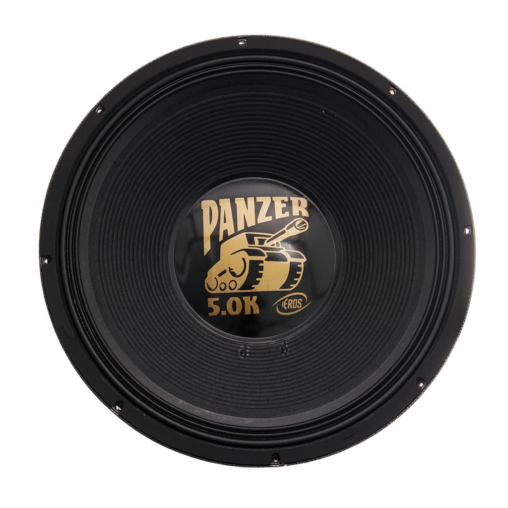 Alto-Falante Eros E18 PANZER 5.0k Cromado - 2500W RMS - 18 polegadas 4 Ohms