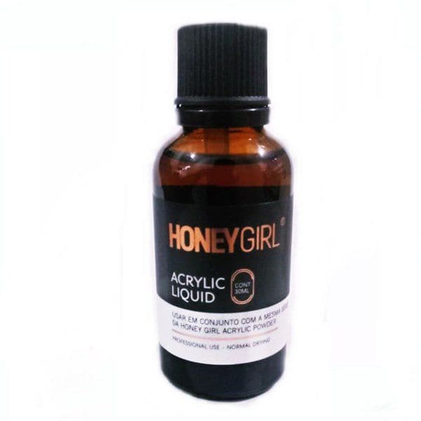 Líquido Acrílico Honey Girl Monomer 30ml Cor agua
