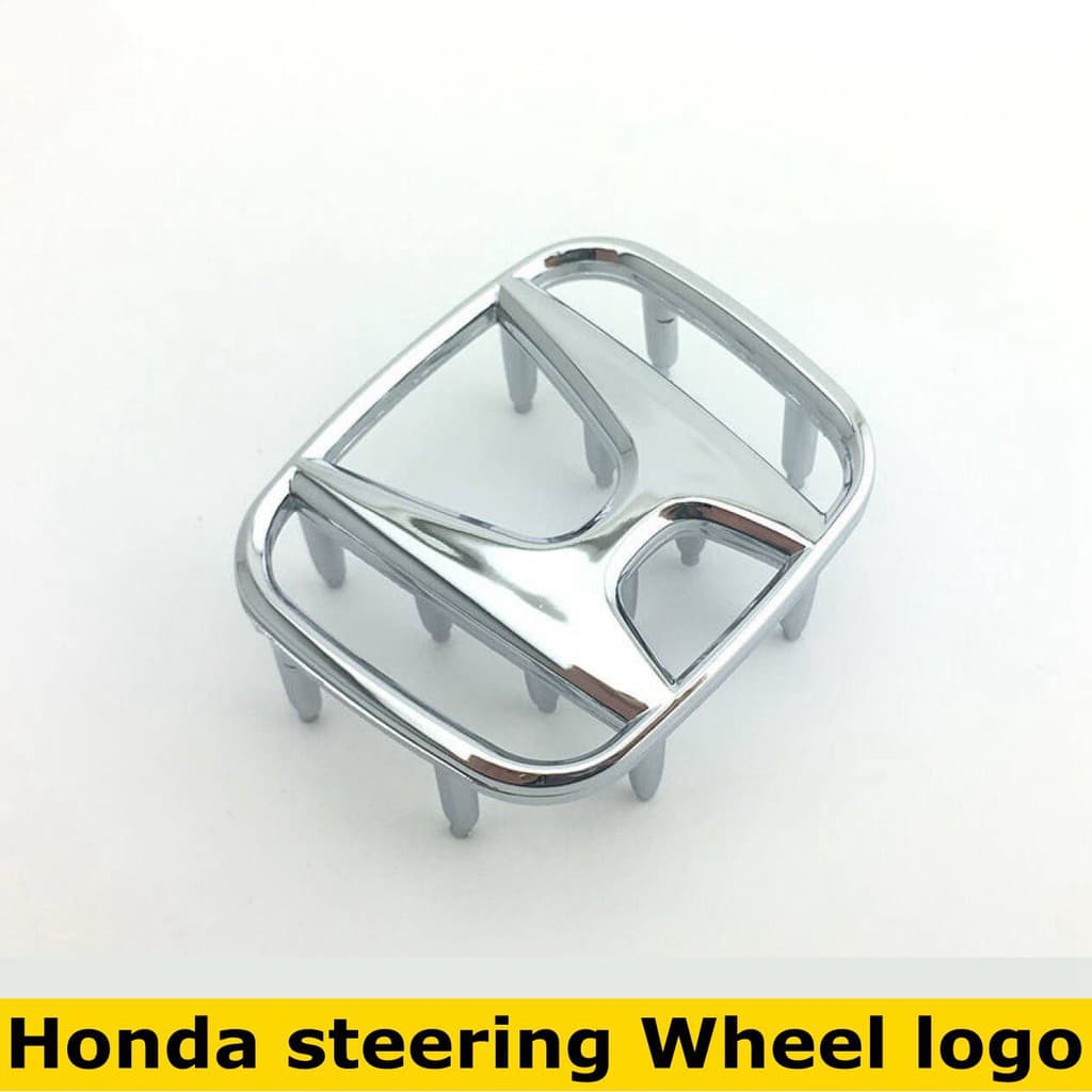 HONDA Odyssey FIT Accord CRV Civic Spirior City Logotipo Cromado Volante H airbag