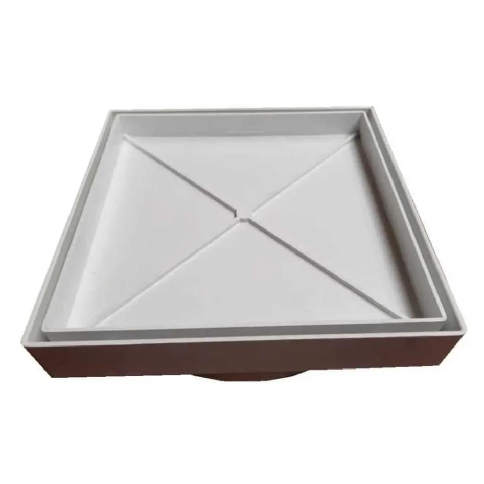 Ralo Invisível Para Banheiro 15x15 Anti Inseto Cola Piso