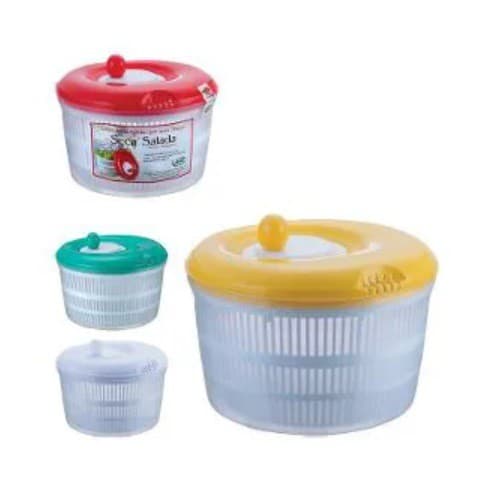 Centrifuga Manual Seca Saladas E Verduras Grande Elite 4,5 Litros