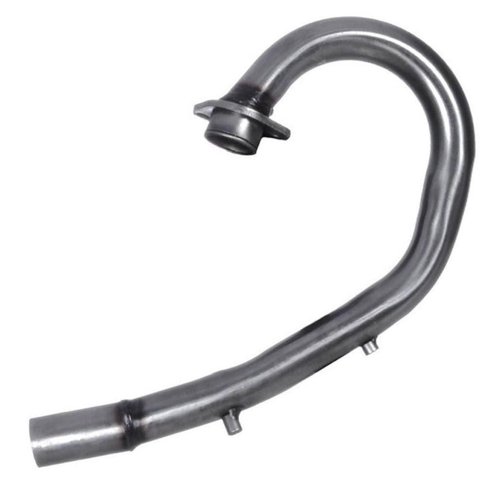 Curva Saída de Motor Aço Ponteira Esportivo Moto Pro Tork Honda XR 250 Tornado 2001 á 2008 Prata