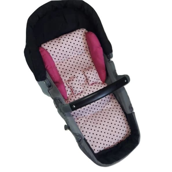Colchonete c/Duplo Estofado para carrinho de bebê