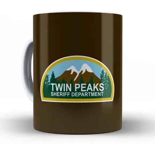 Caneca De Cerâmica Twin Peaks Sheriff Department