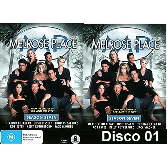 Dvd Melrose Place - As 7 Temporadas Completas - Legendado - 34 Discos