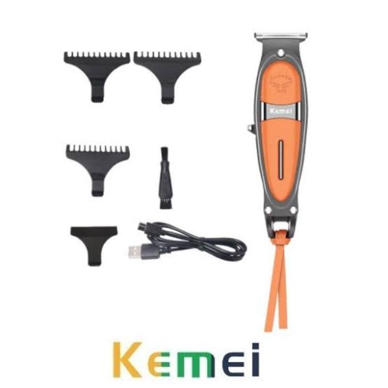 Maquina De Acabamento Kemei Km-1945 Pezinho Barba-Couro