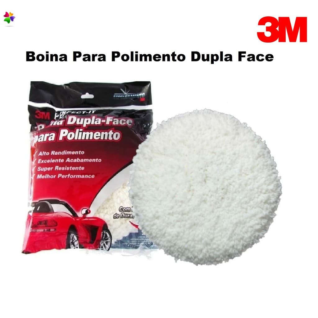 Boina Para Polimento 3m Dupla Face C/ Indicador De Durabilidade