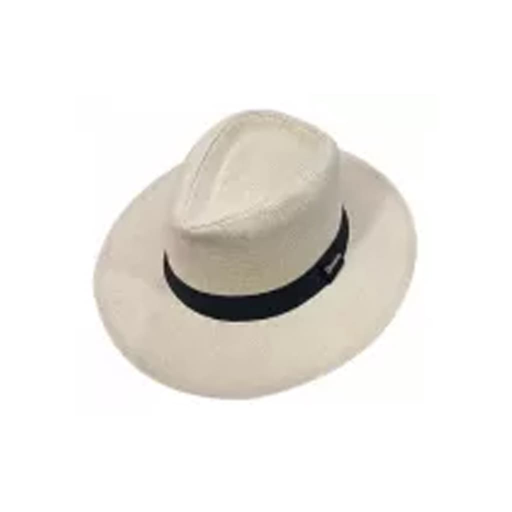 Chapéu Unissex Panamá Summer Aba Larga Verão Praia Moda Masculino Feminino