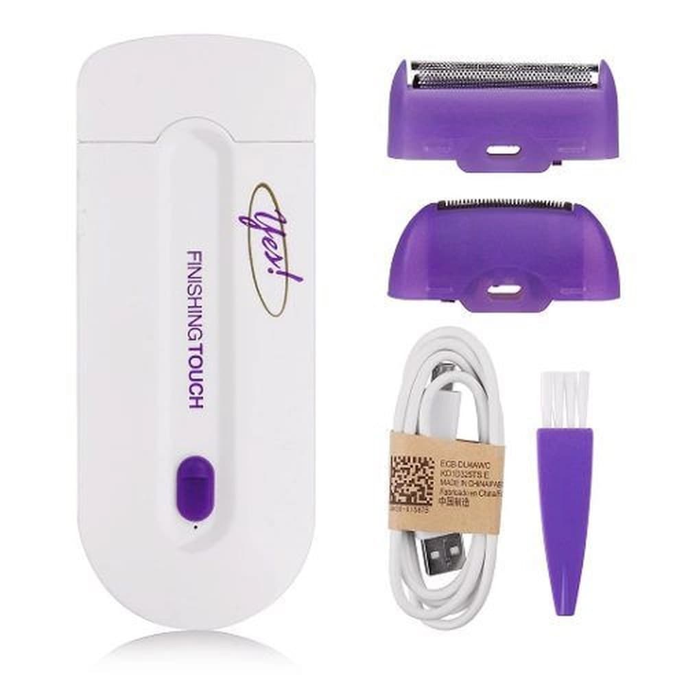 Depilador Removedor De Pelos facial e Corporal sem fio 2 em1 Elétrico Yes Finishing Touch//Mini Depilador Feminino Portátil 5 Em 1 Depilador Elétrico